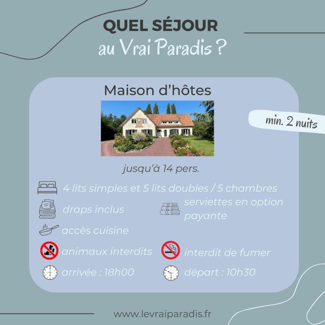 Le Vrai Paradis Estréboeuf Esterno foto
