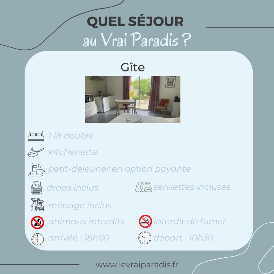 Le Vrai Paradis Estréboeuf Esterno foto